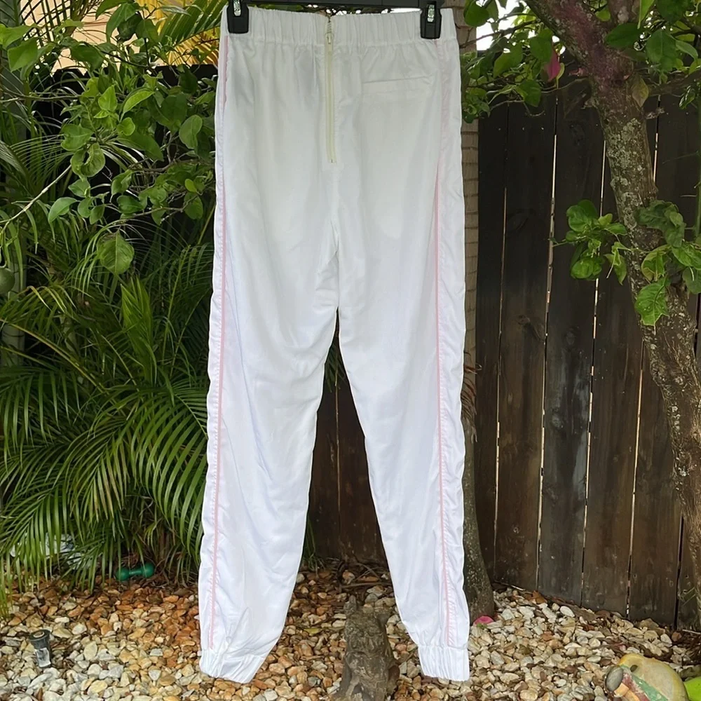 LF THE BRAND White Track Pants size small